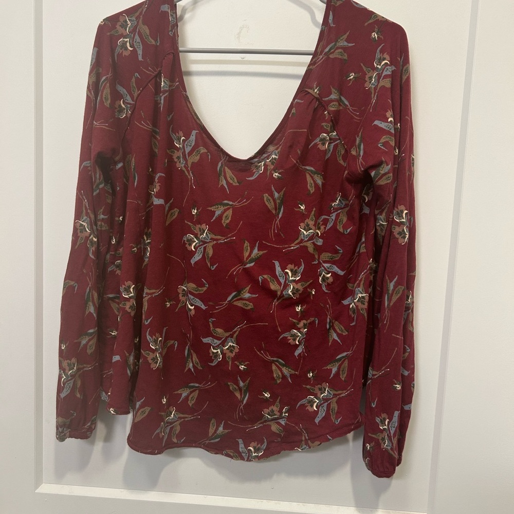 Free people twist back top